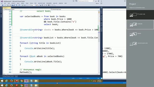 LINQ  Query from Basic to Advanced for MVC  205