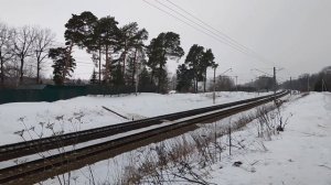 Нашествие ЭП2Д, новогодний ЭП20 - 022 и другие поезда на Рязанском направлении