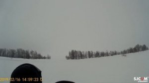 Покатушки на новом снегоходе Yamaxa RX1