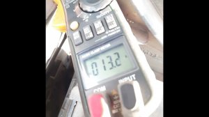 Потребление разряженного  аккумулятора при +18гр