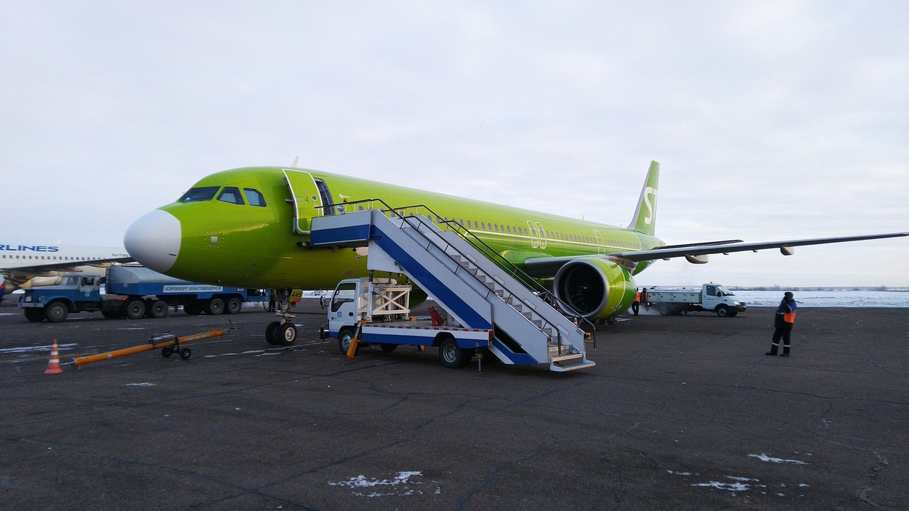 Airbus A321NX а/к S7 Airlines | Рейс Москва (DME) - Благовещенск