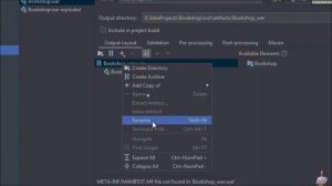 How to Create WAR file in IntelliJ IDEA