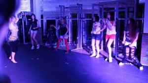 танец инструкторов Фитнес Стар