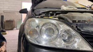 Установка Билед линз в Nissan Primera 7(928)1112002