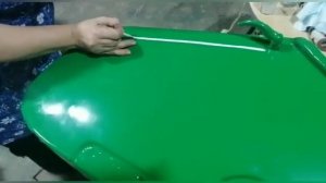 нанесение цировки.