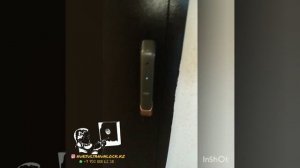 Установка электронного замка KAADAS K10 смарт замок