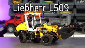 Lego Liebherr L509 Фронтальный погрузчик MOC