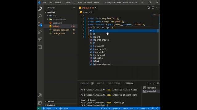 Show file list with file System | How do I get a list of folders and sunfolder with the files nodej