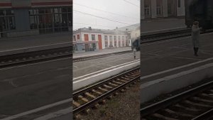 Барнаул 5.10.2022 отправление поезда. и прибыл поезд восток Бййск-Барнаул