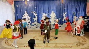 Мой сказочный принц на белом коне - танец на новогоднем празднике в детском саду