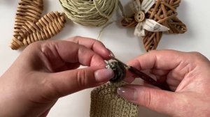ВЯЖЕМ КРЮЧКОМ ОЧЕЧНИК ИЗ ТОНКОГО ШНУРА! WE KNIT A CROCHET FROM A CORD!