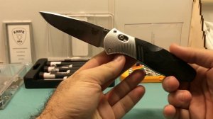 Benchmade Barrage - старый конь борозды не испортит