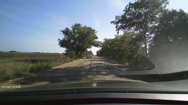 дорога Затока - Николаевка (Одесская обл.) Часть1. смотреть онлайн