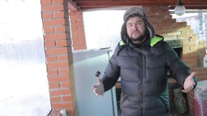 Мягкие окна! Монтаж ? мягких окон в беседку из пустотелого кирпича при t° -10! Окна АВС! Loboda!