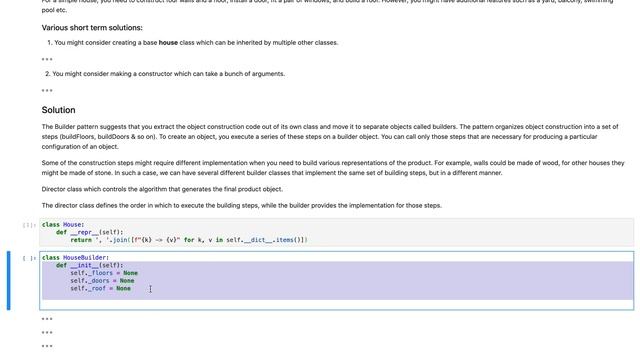 Builder Pattern - Design Pattern