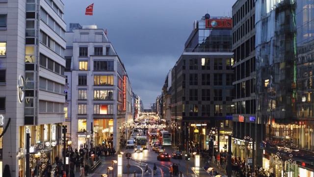 Улица Фридрихштрассе | Достопримечательности центра Берлина смотреть онлайн