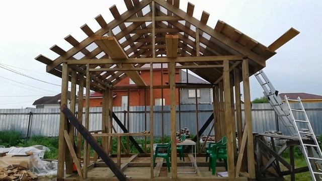 КАРКАСНАЯ БЕСЕДКА Ч.2 смотреть онлайн