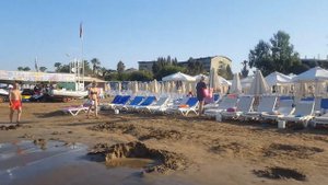 Армас Белла Сан. Пляж. Море. Турция. Сиде.