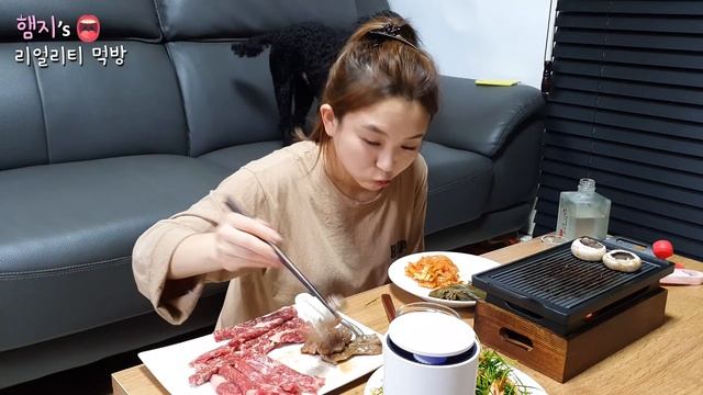 리얼먹방:) FLEX먹방★한우&일품진로 육즙반소주반ㅣHanwoo(korea beef) BBQ&Sojuㅣ韓牛&韓国焼酎ㅣMUKBANGㅣEATING SHOW