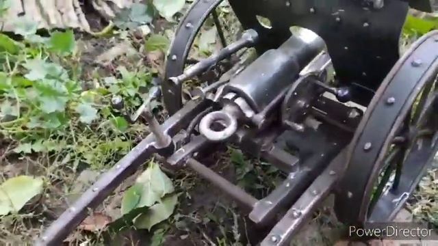 Полевая пушка своими руками.Поделки для коллекционеров. смотреть онлайн