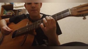 Группа крови на гитаре.Концовка.Разбор