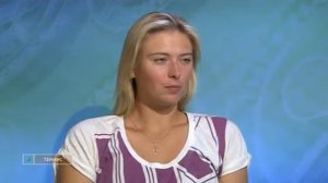 Мария Шарапова - интервью (на Уимблдон-2009)