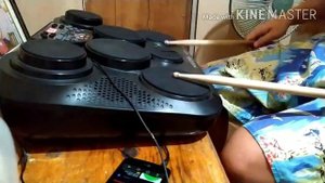 Zombie by cranberries (drum cover beginner) - medeli dd315/alesis compactkit 7