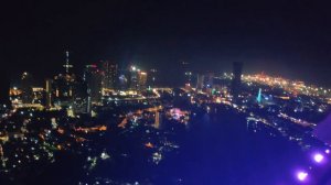 4K UHD View from Colombo Lotus Tower Sri Lanka - New Year's Eve 2023