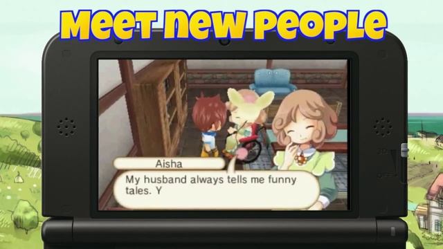 HomeTown Story - Launch Trailer (Nintendo 3DS) смотреть онлайн