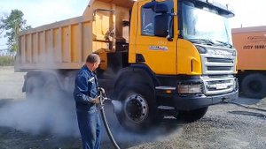 Как парятся машины с помощью ппу-1600/100.