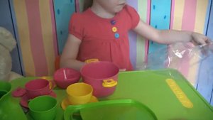 Детская посудка посуда для девочки Children posudku