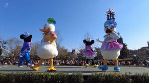 Disneyland Paris Dream & Shine Brighter Stage 4 with Donald, Daisy, Joy, Mad Hatter and more