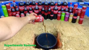 Big Coca Cola, Monster, Fanta, Chupa Chups, Mtn Dew, Many Soft Drinks and Mentos