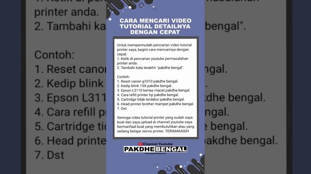 Cara Memperbaiki Printer Epson L3210 Error 000043 Lampu Tombol Power Kertas Dan Tinta Berkedip