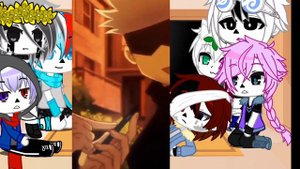 ||Sans Au reactu anime || gacha|| part 1|| Реакция Санс АУ на аниме|| гача ||1 часть||