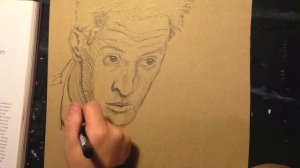 Stop motion Sketch of Egon Schiele