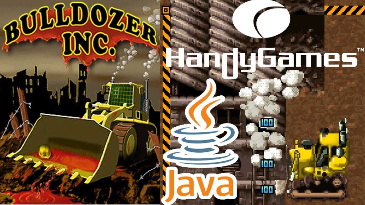 Bulldozer Inc. JAVA GAME (Handy-Games 2006 year) FULL WALKTHROUGH