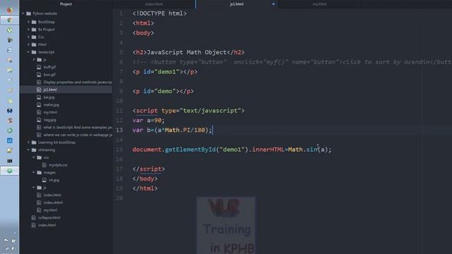 Math Object Properties  Methods In JavaScript Training Videos  Telugu 40 I JavaScript Tutorial
