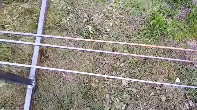 Крыльцо из профильной трубы с навесом своими руками. Холодная ковка.