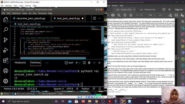 3.5.7 Lab - Create a Python Unit Test