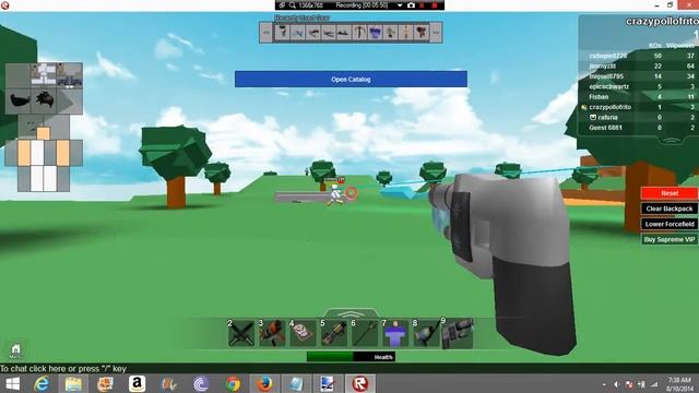 ROBLOX: CATALOG HEAVEN "TELAMON'S MINIGUN" смотреть онлайн