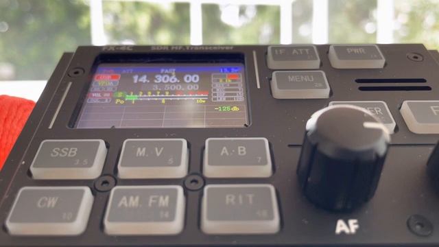 Fx-4c Qrp 5 watt contact with K8MRD. Antenna inverted L efhw смотреть онлайн