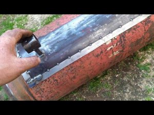 Коптильня из газовых баллонов.Обзор баков. #2