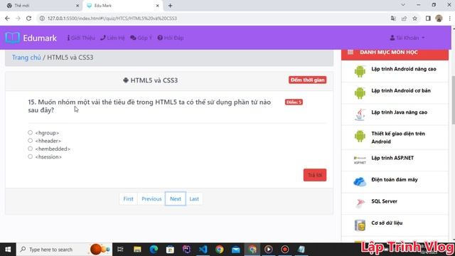 Source Code Đồ Án Website Thi Trắc Nghiệm