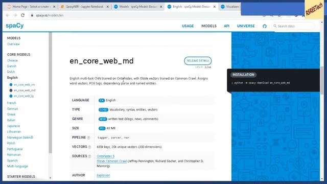 Named Entity Recognition NER with spaCy in Python Natural Language Processing #tutorial #nlp смотреть онлайн