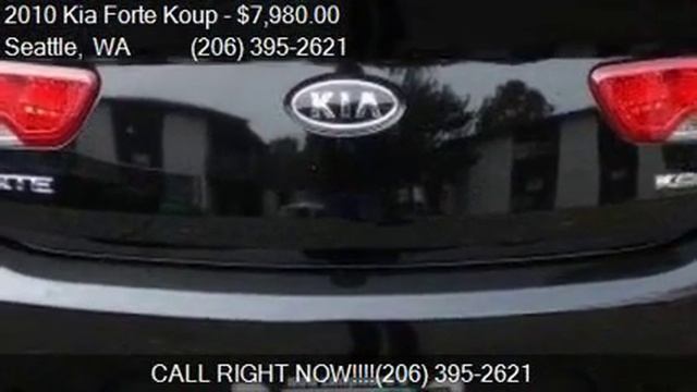 2010 Kia Forte Koup EX 2dr Coupe 4A for sale in Seattle, WA смотреть онлайн