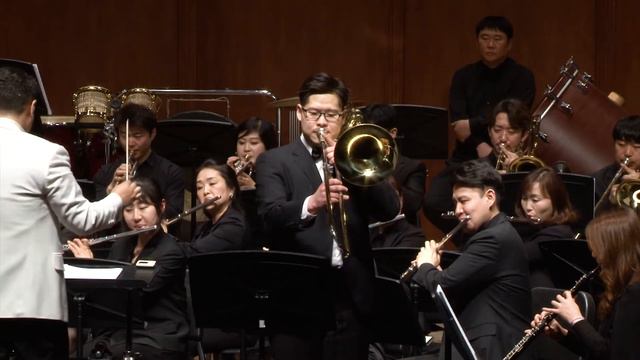 경인윈드오케스트라 - Capriccio for Bass Trombone(Bass Trombone 홍석현, 세종M씨어터) смотреть онлайн