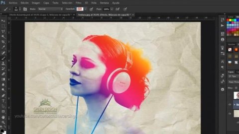 Tutorial Photoshop | Efecto Acuarela