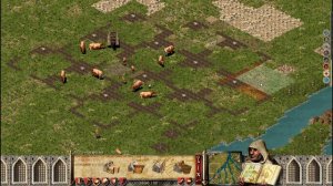 Прохождение Stronghold Crusader Extreme - миссия 9. Вилка реки