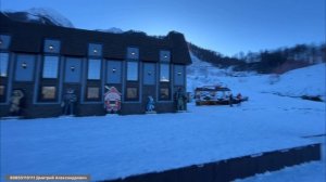 Красная поляна в Сочи !!! Праздники заканчиваются ...... Всех с Новым годом !!!